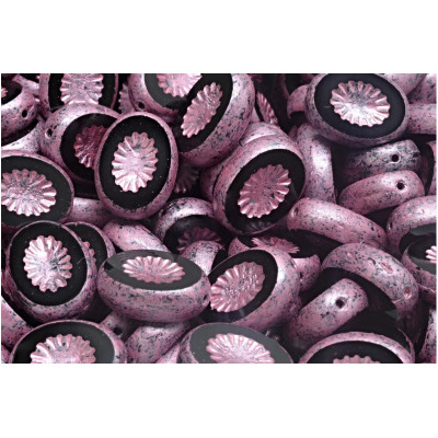 Ploškované Oválky Kiwi (14x10mm) č. 76