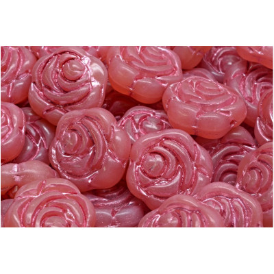 Korálky Růže č.6007 (18x18mm)