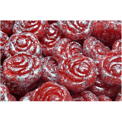 Korálky Růže č.6009 (18x18mm)