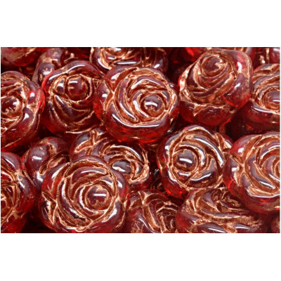 Korálky Růže č.6012 (18x18mm)