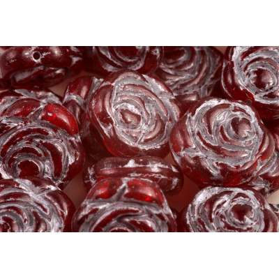 Korálky Růže č.6011 (18x18mm)