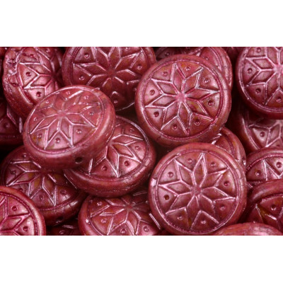 Korálky Čočka s origami 6040 (13mm)