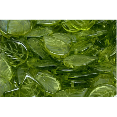 Korálky lístek č.1477 (18x13mm)