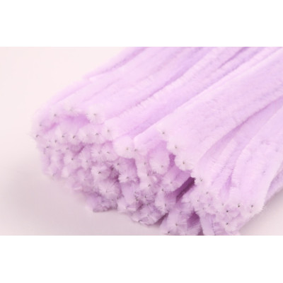 Chlupaté drátky pastelově fialová č.37
