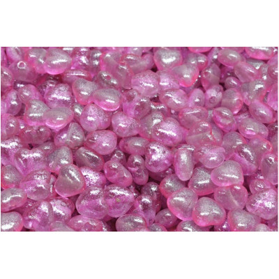 Korálky srdíčka č.6088 (6x6mm)