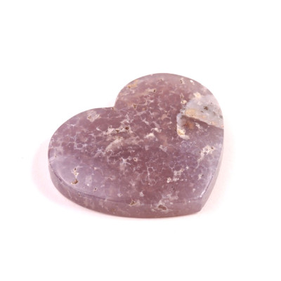 Kabošon srdce Hroznový Achát  č.8072 (34x40x7mm)