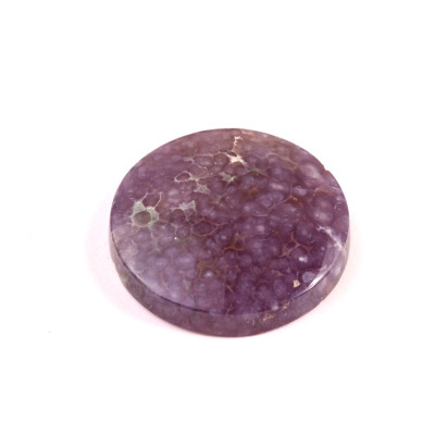 Kabošon kruh Hroznový Achát  č.8083 (33x8mm)