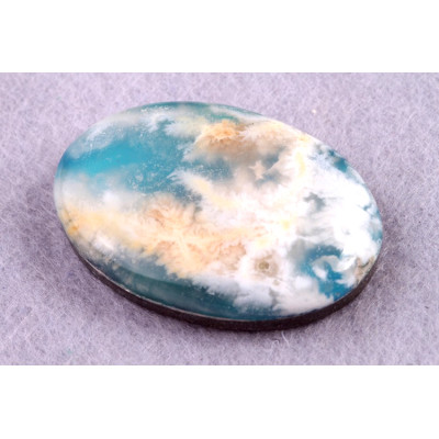 Kabošon Feather Opal č.8087 (37x25x9mm)