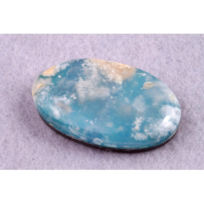 Kabošon Feather Opal č.8092 (36x22x8mm)