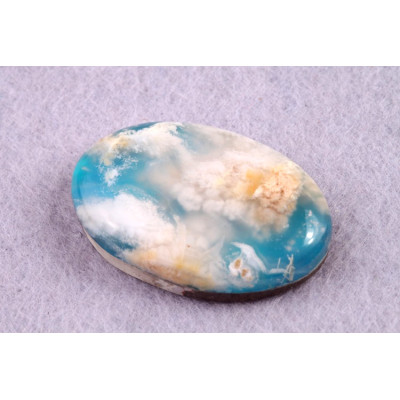 Kabošon Feather Opal č.8094 (32x21x8mm)