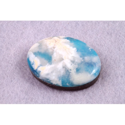 Kabošon Feather Opal č.8097 (30x22x8mm)