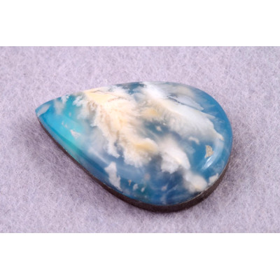 Kabošon Feather Opal č.8105 (35x24x9mm)