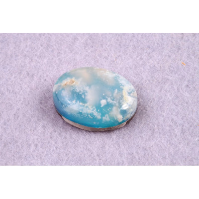 Kabošon Feather Opal č.8108 (21x15x7mm)