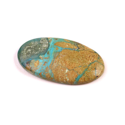 Kabošon Blue Opal č.8112 (34x18x5mm)