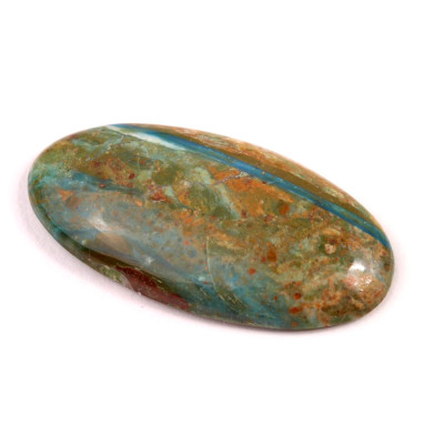 Kabošon Blue Opal č.8119 (41x21x6mm)