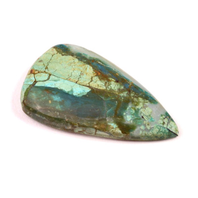 Kabošon Blue Opal č.8132 (40x22x6mm)