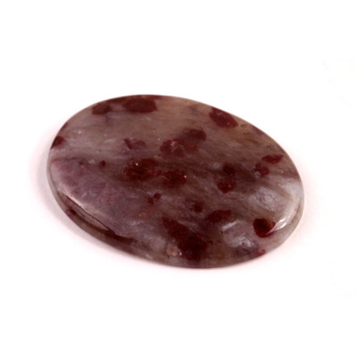 Kabošon Turmalín v Rubelitu č.8176 (36x25x5mm)