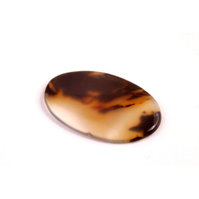 Kabošon Montana Agate č.8187 (30x18x3mm)