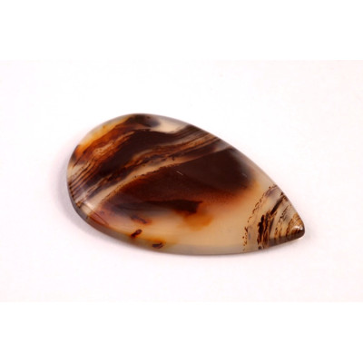 Kabošon Montana Agate č.8196 (34x20x4mm)