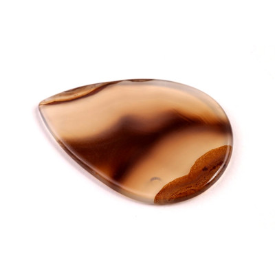 Kabošon Montana Agate č.8197 (36x25x3mm)