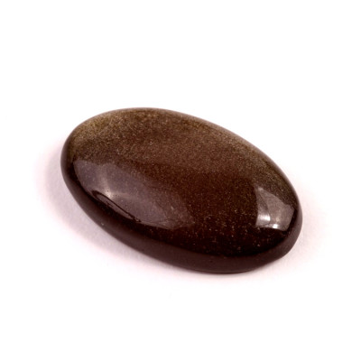 Kabošon Gold Obsidian č.8243 (35x21x8mm)