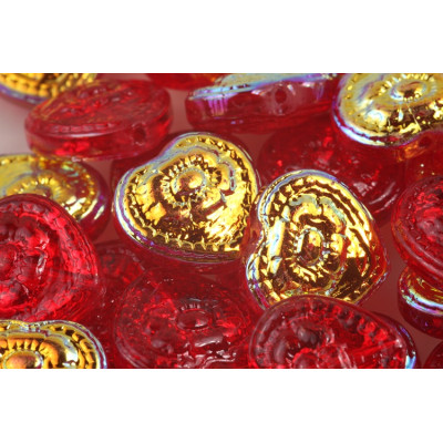 Korálky Srdíčka č.6117