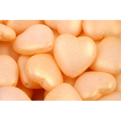 Korálky srdíčka č.6152 (15x16mm)