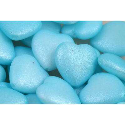 Korálky srdíčka č.6158 (15x16mm)