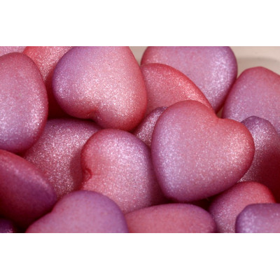 Korálky srdíčka č.6161 (15x16mm)