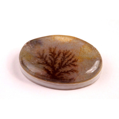 Kabošon Dendrite Quartz č.8355 (34x24x8mm)