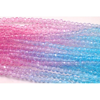 Korálky broušené rondelky 6181 (3x2.5mm)