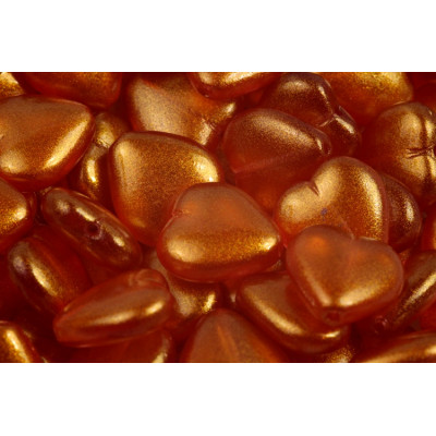 Korálky srdíčka č.6205 (12mm)