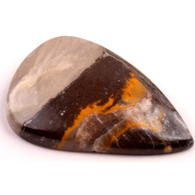 Kabošon Bumblebee Jasper č.1502 (44x29x6mm)
