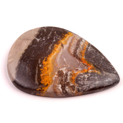 Kabošon Bumblebee Jasper č.1954 (46x33x5mm)