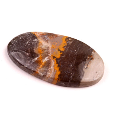 Kabošon Bumblebee Jasper č.1959 (44x24x5mm)