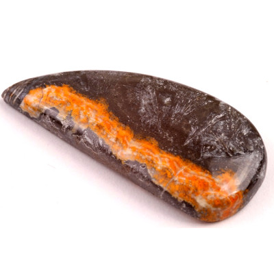 Kabošon Bumblebee Jasper č.1966 (50x24x7mm)