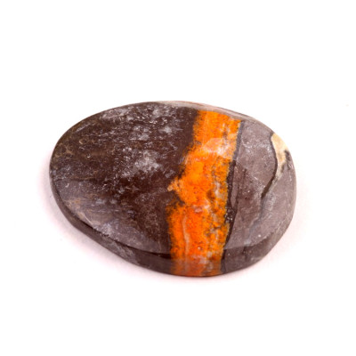 Kabošon Bumblebee Jasper č.2672 (35x28x6mm)