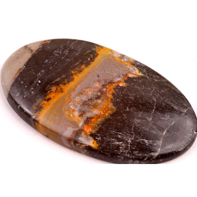 Kabošon Bumblebee Jasper č.2676 (54x32x6mm)