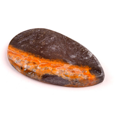 Kabošon Bumblebee Jasper č.2687 (45x25x5mm)