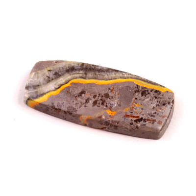 Kabošon Bumblebee Jasper č.5465 (36x16x5mm)