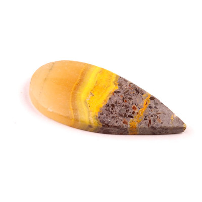 Kabošon Bumblebee Jasper č.5472 (39x17x4mm)