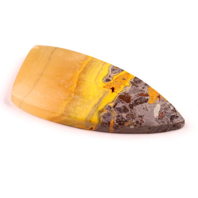 Kabošon Bumblebee Jasper č.5478 (42x19x5mm)