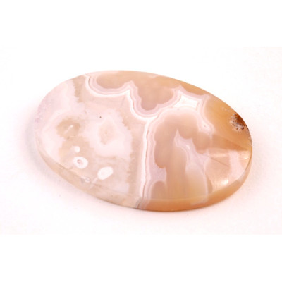 Exkluzivní kabošon Mechový Achát č.8375 (37x25x7mm)