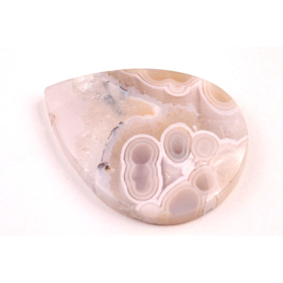 Exkluzivní kabošon Mechový Achát č.8376 (36x28x6mm)