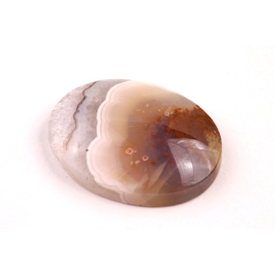 Exkluzivní kabošon Mechový Achát č.8378 (30x22x7mm)