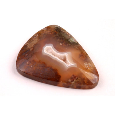 Exkluzivní kabošon Mechový Achát č.8383 (34x27x6mm)