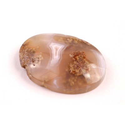 Exkluzivní kabošon Mechový Achát č.8395 (33x24x7mm)