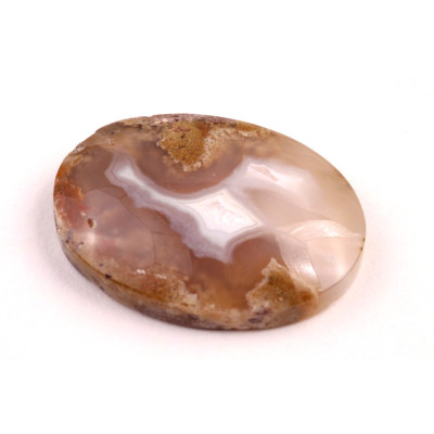 Exkluzivní kabošon Mechový Achát č.8397 (34x25x7mm)