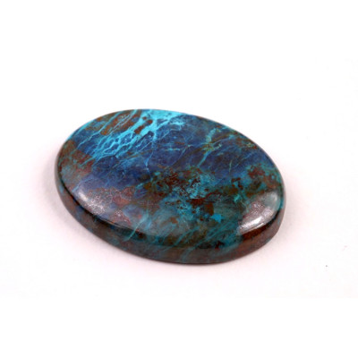 Kabošon Shattuckite č.7147 (30x21x5mm)