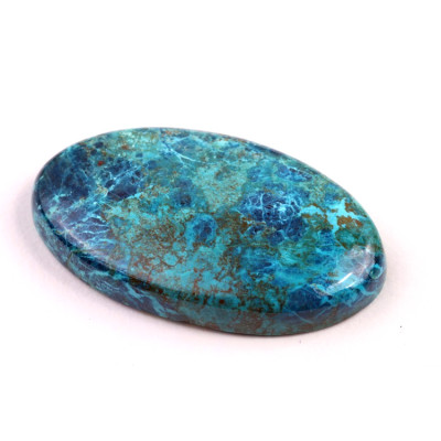 Kabošon Shattuckite č.7149 (37x21x6mm)